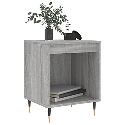 Avis Maison Chic Lot de 2 Tables de chevet - Tables de Nuit sonoma gris 40x35x50 cm bois ingénierie