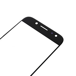 Acheter Wewoo Vitre noir pour Samsung Galaxy J7 2017 / J730 Lentille extérieure en verre Pièce détachée