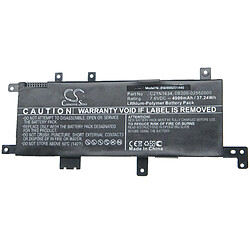 vhbw batterie compatible avec Asus VivoBook 15 X542BA, 15 X542BA-DH99, 15 X542BP, 15 X542UA laptop (4900mAh, 7,6V, Li-Polymère, noir)