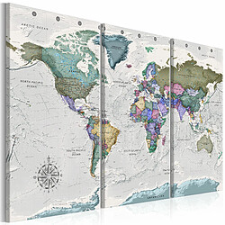 Artgeist Tableau - World Destinations (3 Parts) [60x40]