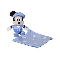 Peluche Disney Mickey Phosphorescente - 25 x 10 x 8 cm - Impression lumineuse - Bleu