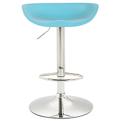 Non Tabouret de bar Anaheim plastique chromé