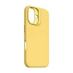 Decoded Coque pour iPhone 16 Compatible MagSafe Antichocs et Antimicrobienne Jaune