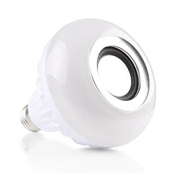 Onever Bluetooth 4.0 Musique Audio RGBW Président Lumière RGB 7W E27 ampoule LED pour iOS Android