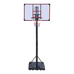 ANGEL SPORTS | Panier de Basket sur Pied | 270-305 cm | Noir et BLANC | A partir de 6 ans et + | Facile à déplacer | Jeux Plein Air | Panier de Basket