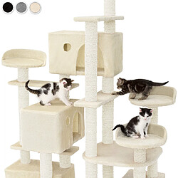 Tectake Arbre à Chat Entissar 214 cm - beige