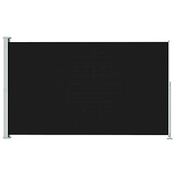 vidaXL Auvent latéral rétractable de patio 180x300 cm Noir