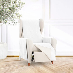 Avis Housse de fauteuil Eysa SILVER Blanc 100 x 110 x 55 cm Réversible