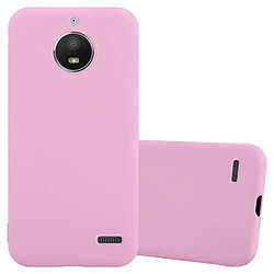 Cadorabo Coque Motorola MOTO E4 Etui en Rose