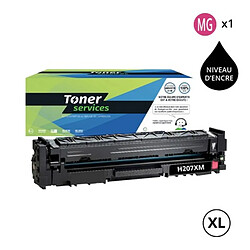 TONER SERVICES Toner Compatible HP 207X Magenta (Avec puce)