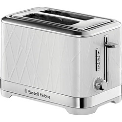 Russell Hobbs 28090-56 Toaster Grille-Pain Structure, Liftn Look, Fentes XL, Cuisson Ajustable, Rechauffe Viennoiseries - Blanc