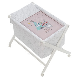 Interbaby Berceau en Croix-Tipi Oso-Rose