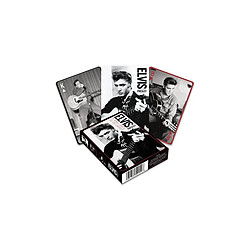 Aquarius Elvis Presley - Jeu de cartes à jouer Elvis Presley Black & White