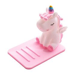 Avis Support En Caoutchouc Pour Téléphone Portable Cartoon Animal Desktop Phone Stand Holder Pink