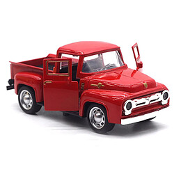 Avis 1/32 Modèle De Voiture En Alliage Haute Simulation Camions Véhicule Moulé Sous Pression Jouet Rouge