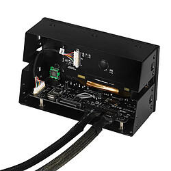 Avis ASUS ROG Front Base Rhéobus à écran LCD 4"" pour gestion audio, ventilation et overclocking