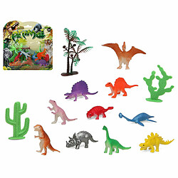 BigBuy Kids Set Dinosaures 13 Pièces