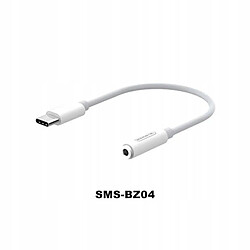 GUPBOO Adaptateur haute fréquence TYPE-C SOMOSTEL BLANC SMS-BZ04 AUDIO JAC,JL1762