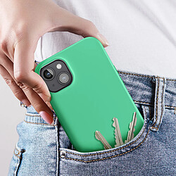 Avis Avizar Coque pour iPhone 15 Plus Semi-rigide Soft-touch Fast Cover Vert