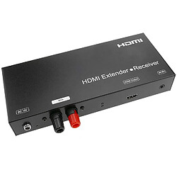 bematik ? Extendeur HDMI rallonge FullHD 1080p à Travers de 2 Fils A 3800 m ? récepteur (hb024)