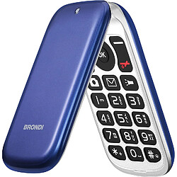 Avis Brondi Stone+ 6,1 cm (2.4') Bleu Téléphone numérique