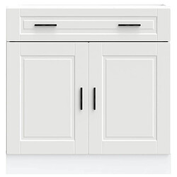 Avis vidaXL Armoire de cuisine Porto blanc bois d'ingénierie