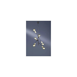 TRIO LIGHTING Suspensions Cross Noir Mat 6x28W E27