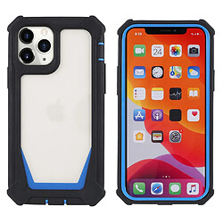 Coque en TPU + acrylique détachable 2-en-1 noir/bleu pour votre iPhone 11 Pro 5.8 pouces