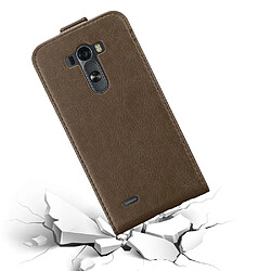 Cadorabo Coque LG G3 Etui en Marron pas cher