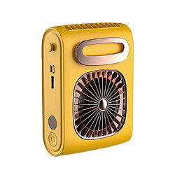 Ventilateur de Taille Portable 10000MA Climatisation USB Cou Suspendu Mini Ventilateur Ventilateur d'extraction Sports De Plein Air Climatisation B