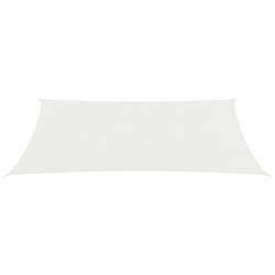 ComfortXL Voile D'ombrage 160 G/m² Blanc 2,5x5 M Pehd