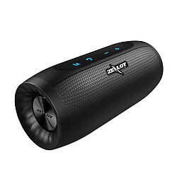 Universal Haut-parleur sans fil portable subwoofer haute puissance HiFi extérieur étanche basse colonne Bluetooth + fente carte TF Power Bank | (noir)