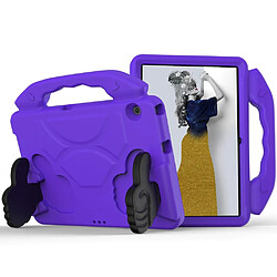 Coque en TPU Pouce antichoc en EVA avec béquille violet pour votre Huawei MediaPad T3 10