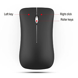 Avis Wewoo Souris sans fil HXSJ T23 Bluetooth + 2.4GHz sans fil double modes 4-clés 1600 dpi optique ergonomique réglable