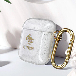 Guess Maroquinerie Coque AirPods Guess à pailette pas cher