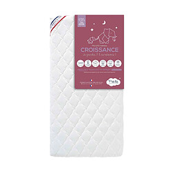 P'tit Lit Matelas bébé déhoussable mousse mémoire CROISSANCE 60x120