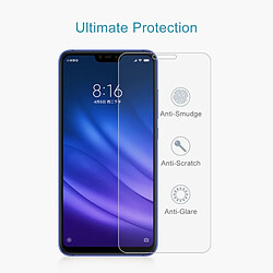 Acheter Wewoo 2 PCS 0.26mm 9H Film de verre trempé plein écran de dureté 2.5D pour Xiaomi Mi 8 Lite