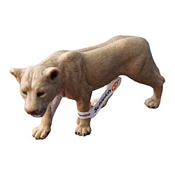 Schleich Figurine Lionne Collection Wildlife avec un Pelage Uniformément Fauve Marron