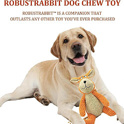 Jouet à mâcher robuste pour chien lapin pour mâcheurs lourds,jouet couineur robuste pour chien lapin,jouet à mâcher robuste pour chien lapin,jouet pour chien indestructible en peluche robuste