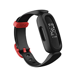 Fitbit Ace 3 PMOLED Bracelet connecté Noir, Rouge