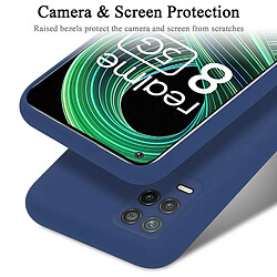 Cadorabo Coque Realme 8 5G / V13 / Q3 / Q3i / Narzo 30 5G Etui en Bleu pas cher