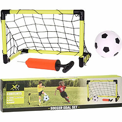 XQ Max Ensemble petit de buts de football jouet 45x30x30 cm