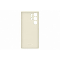 Samsung Coque pour Samsung Galaxy S23 Ultra en Silicone Beige