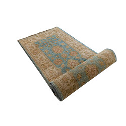 Acheter Vidal Tapis de couloir en laine 248x61 vert Ziegler