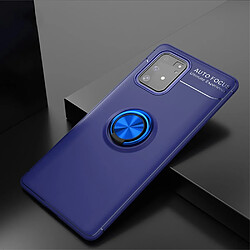 Lenuo Coque en TPU avec béquille bleu pour Samsung Galaxy A91/S10 Lite