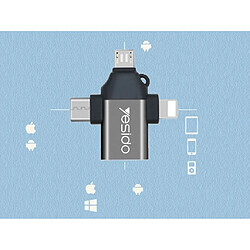 Acheter GUPBOO Adaptateur YESIDO GS15 3-en-1 USB 3.0 OTG,JL2405