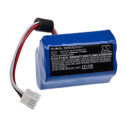 vhbw Batterie remplacement pour ResMed 4S1P US18650VT3, SE301120 pour appareil médical (2600mAh, 14,4V, Li-ion)