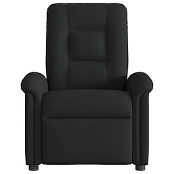 Acheter vidaXL Fauteuil de massage inclinable électrique Noir Tissu