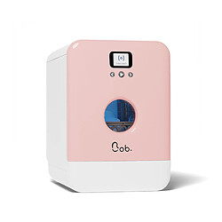 Daan Tech Bob mini lave-vaisselle | Made In France | Edition Rose Bob le lave-vaisselle éco-compact Made in France édition originale, sans travaux d'installation.