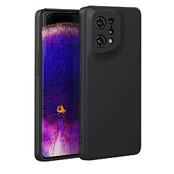 Xeptio Oppo Find X5 5G coque tpu noire